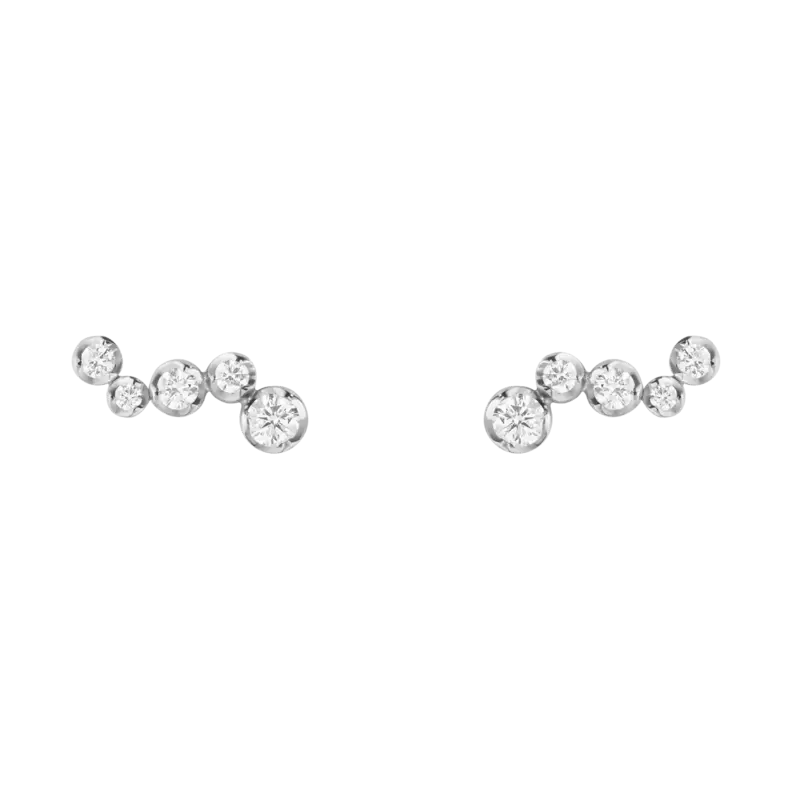 GEORG JENSEN SIGNATURE DIAMONDS, ørestik