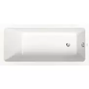 No.1 badekar, 180x80 cm, hvid