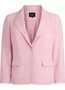 Klassisk blazer med enkel knaplukning og lommer