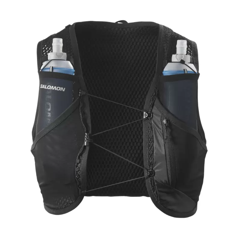 Salomon Active Skin 8 SET løbevest, unisex (Black)