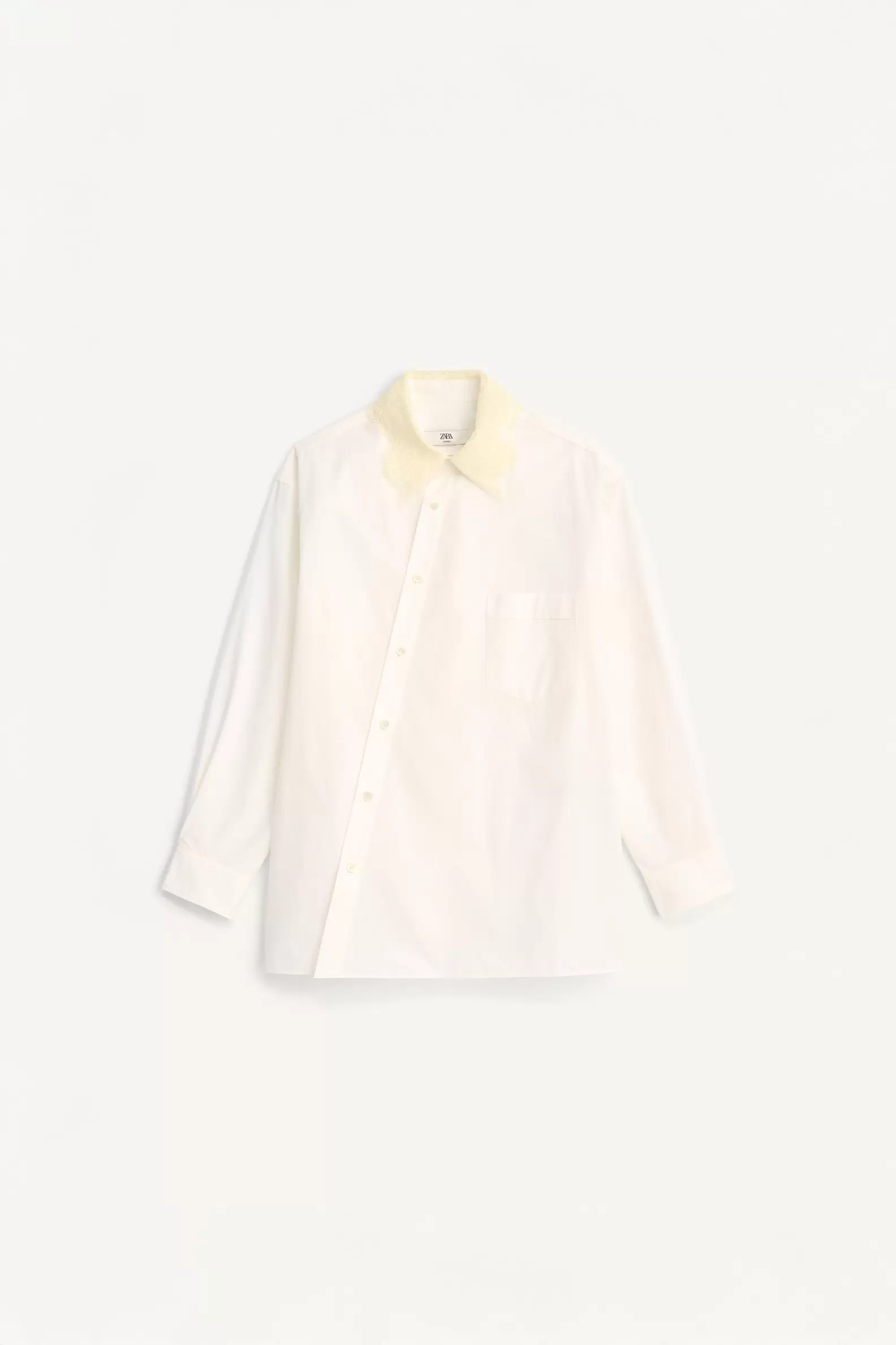 POPLINSKJORTE MED KRAVE I BLONDE – LIMITED EDITION