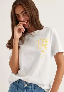 Pcgigi Ss Printed T-shirt