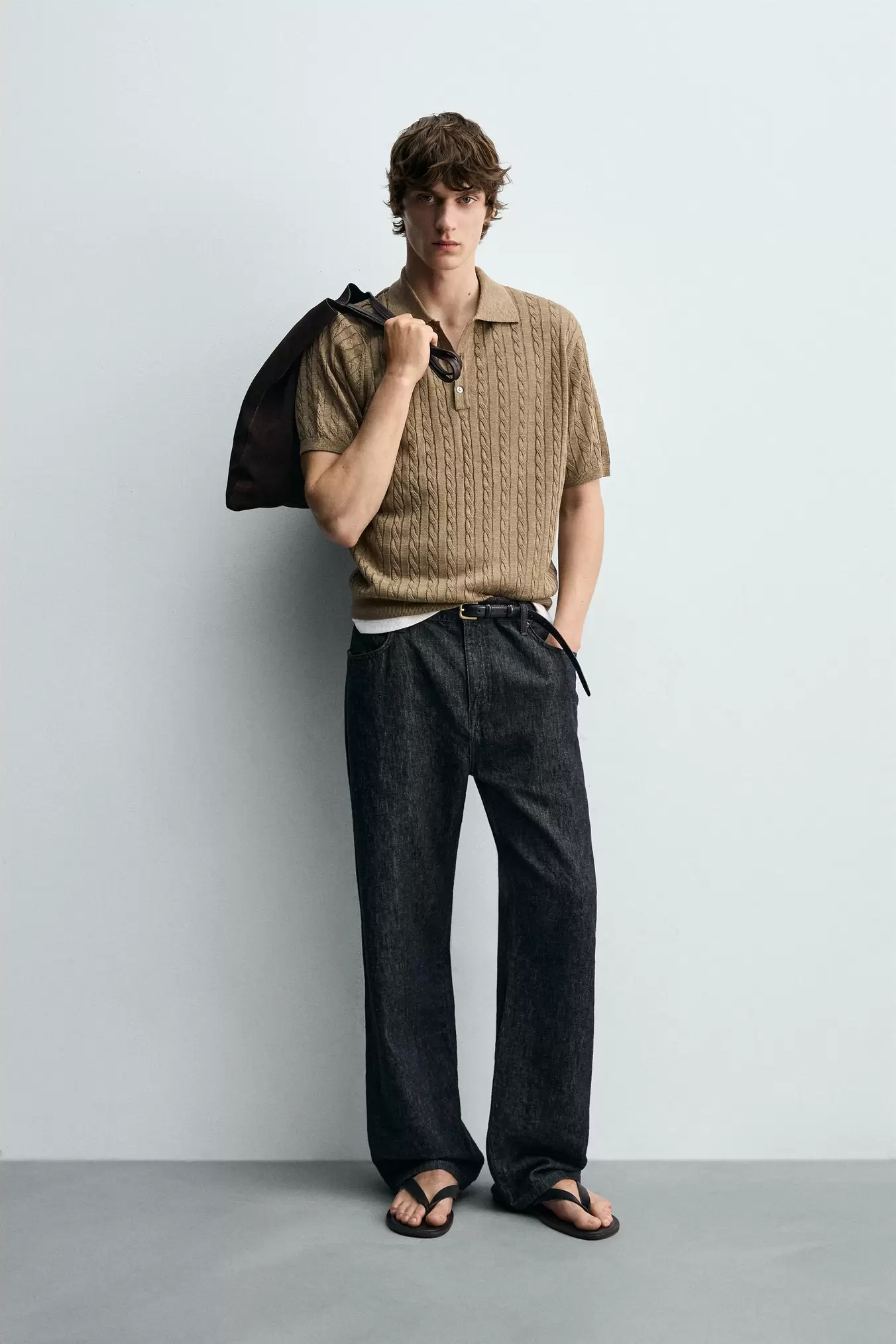 POLO I STRUKTURSTRIK MED SNONINGER