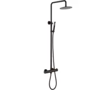 Brusesystem med termostat mat sort