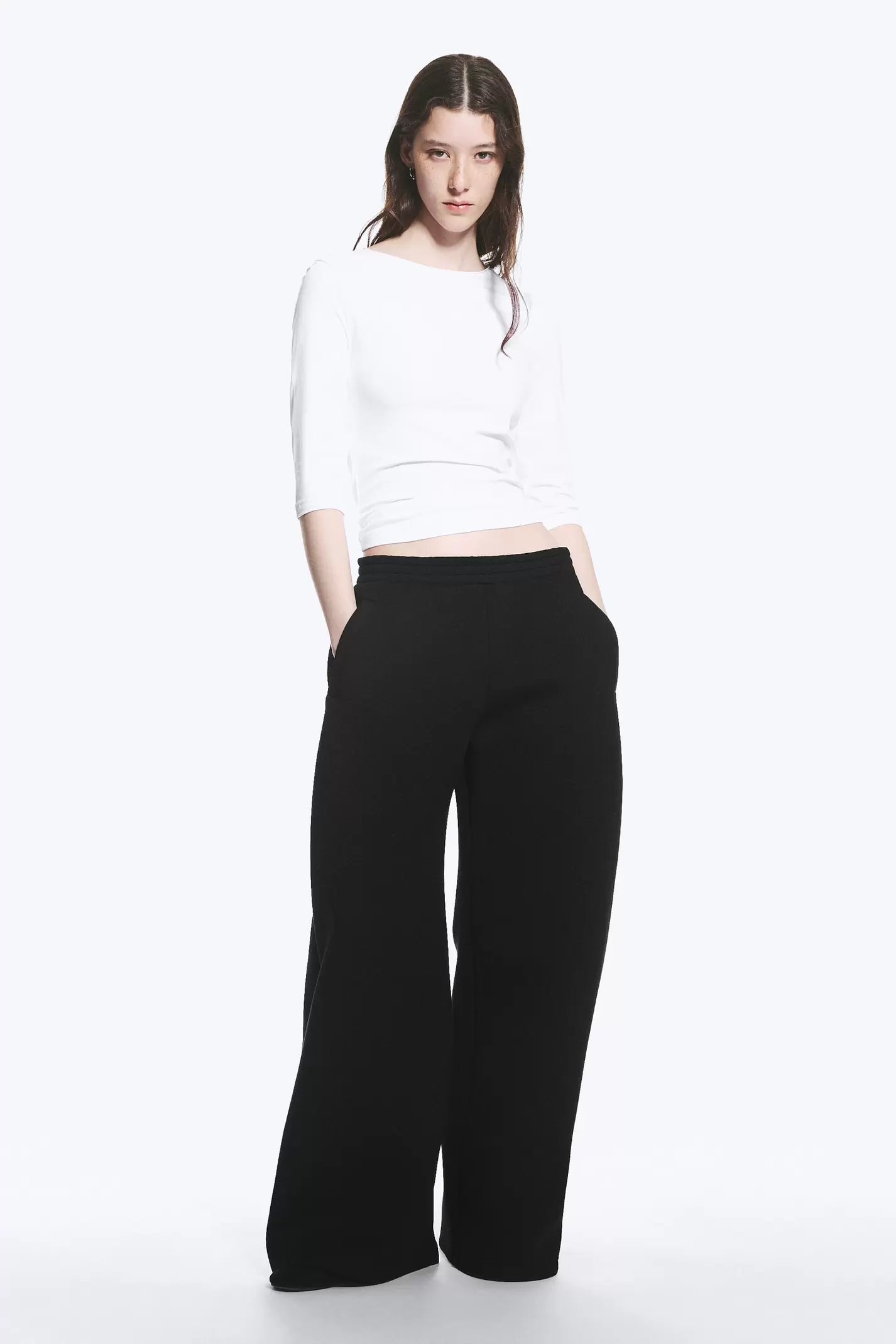 RELAXED BARREL LEG SCUBA SWEATPANTS