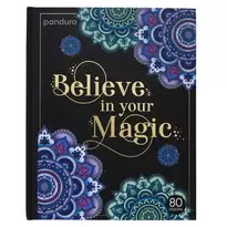 Malebog Believe in your magic, 20×25 cm, 40 ark/80 motiver