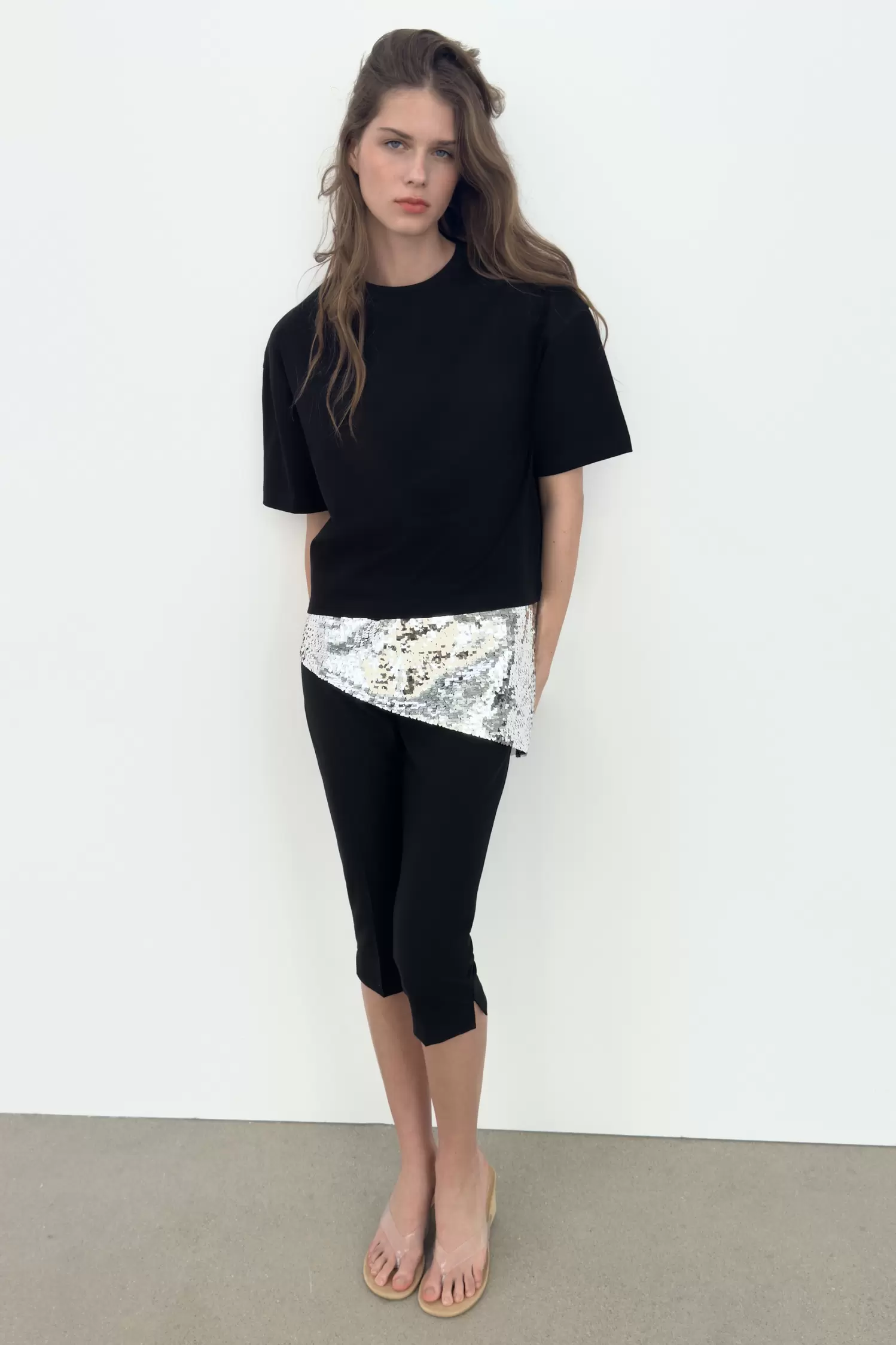 ASYMMETRISK PALIET-T-SHIRT