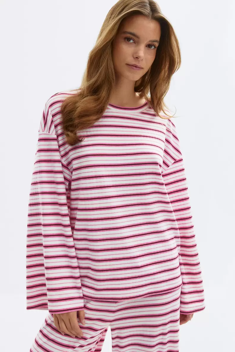 Soft loungewear longsleeve top