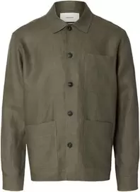 SLHREGBAIRD LINEN OVERSHIRT RESORT