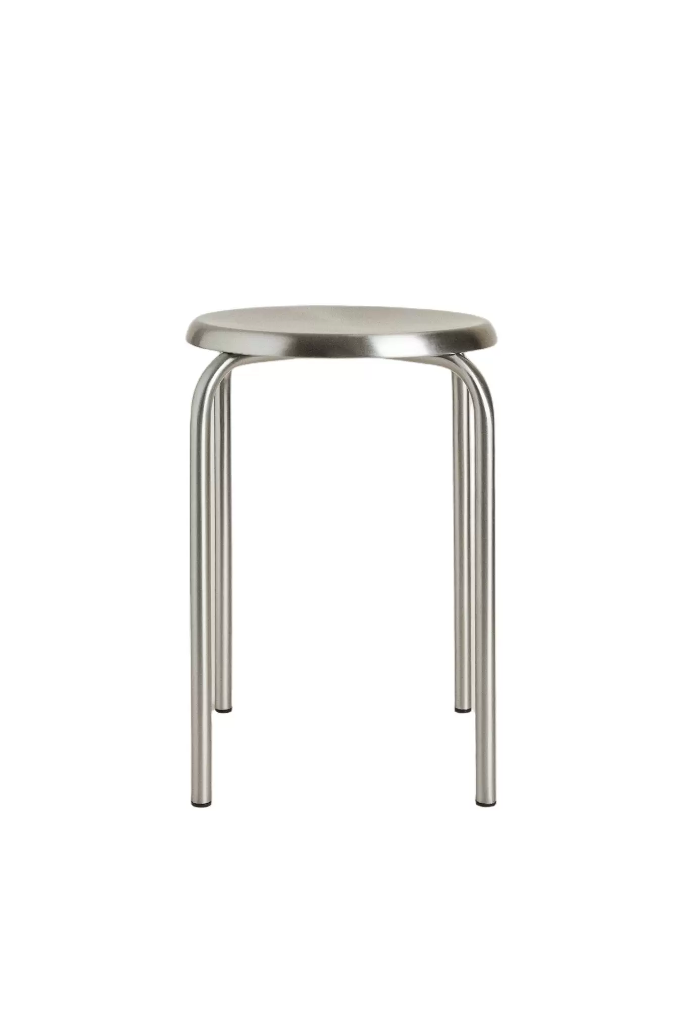 TABURET I RUSTFRIT STÅL