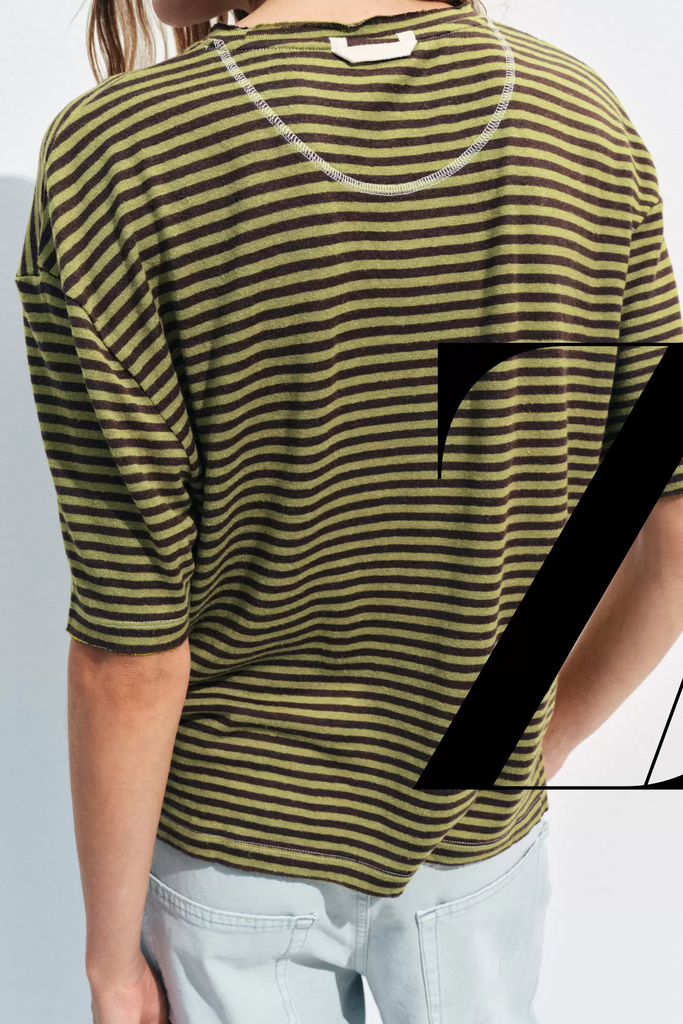 RUSTIK STRIBET T-SHIRT