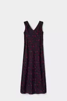 Vestido midi tirantes frutas