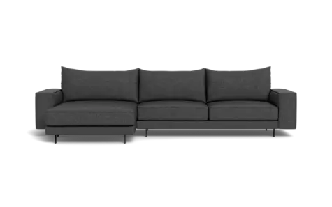 Samba Double Day sofa med chaiselong og Pedro arm Vis 