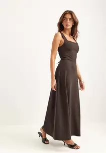 Square Neck Corset Dress