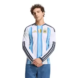 Adidas - Argentina 26/27 Langærmet Voksen Hjemmebanetrøje