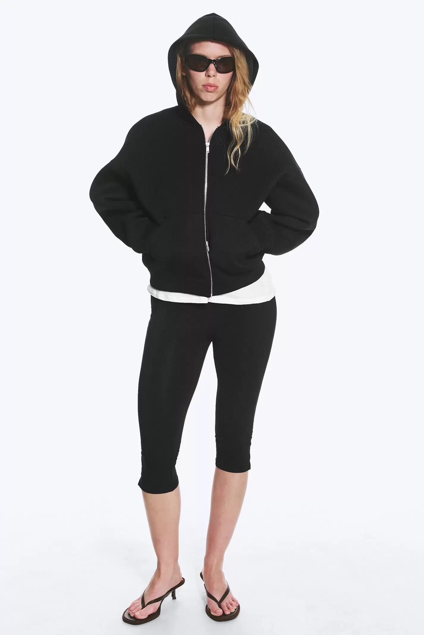 OVERSIZED SCUBA ZIP-HOODIE