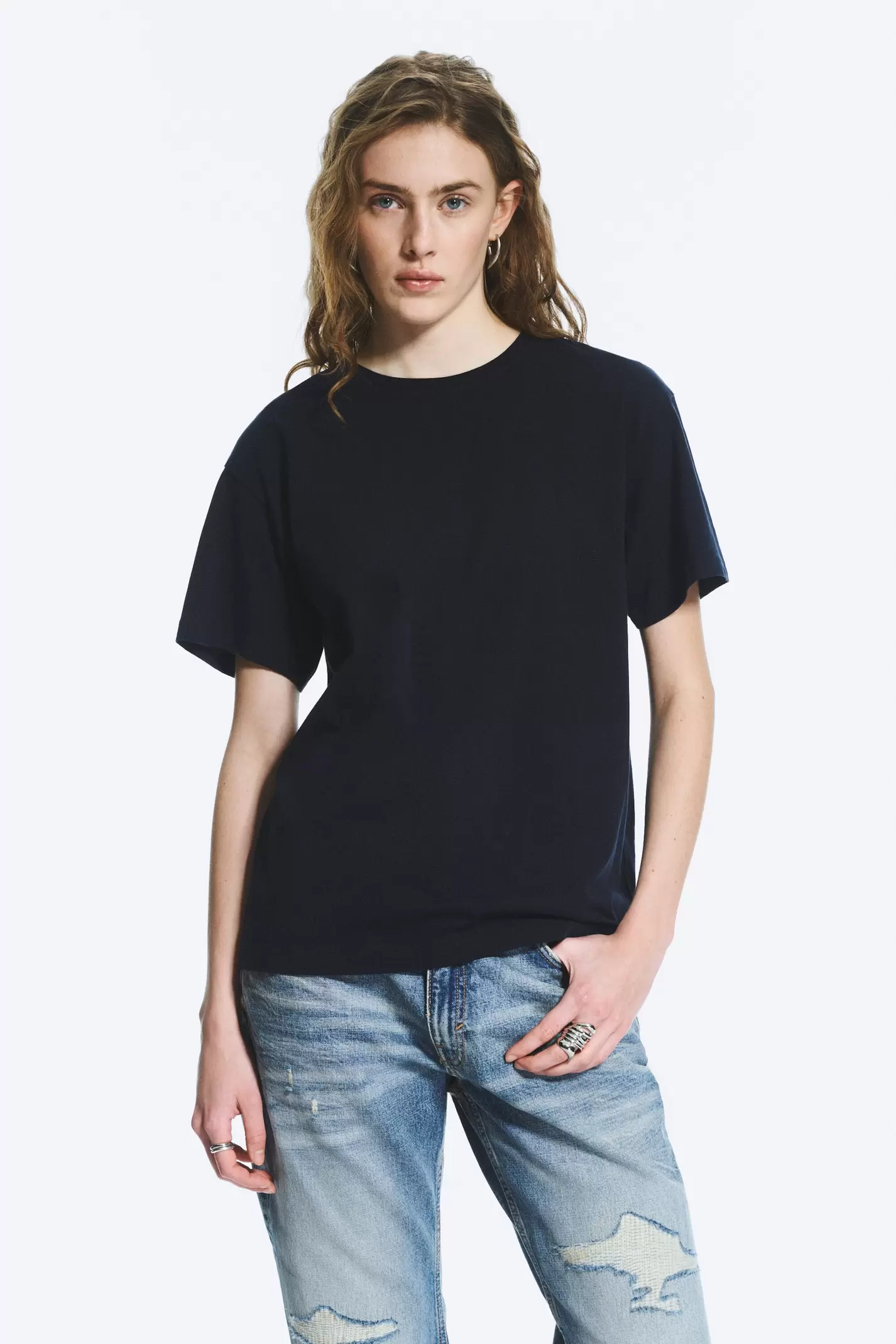 SOFT REGULAR FIT COTTON T-SHIRT