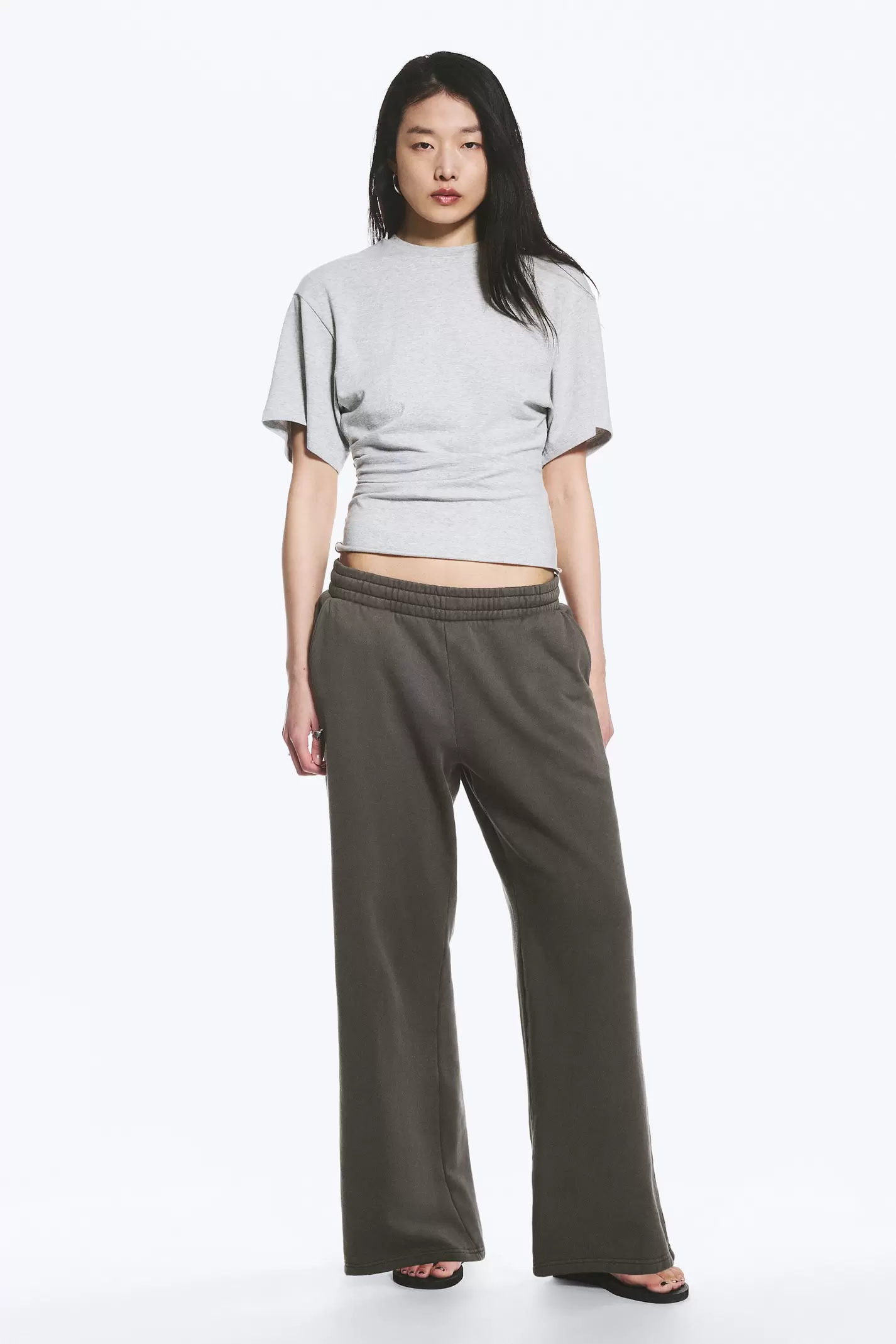 LOOSE LONG HEAVYWEIGHT SWEATPANTS
