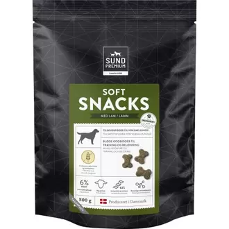 Sund Premium snack, hund med lam 500 g