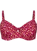 Bikini bh med bøjle og bindebånd