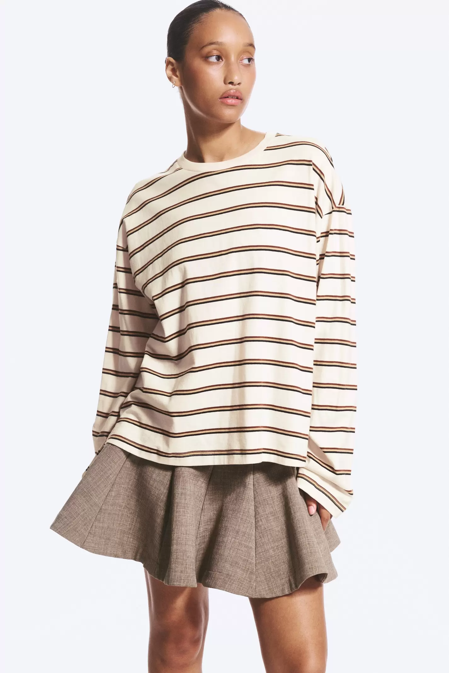LONG-SLEEVED COTTON T-SHIRT