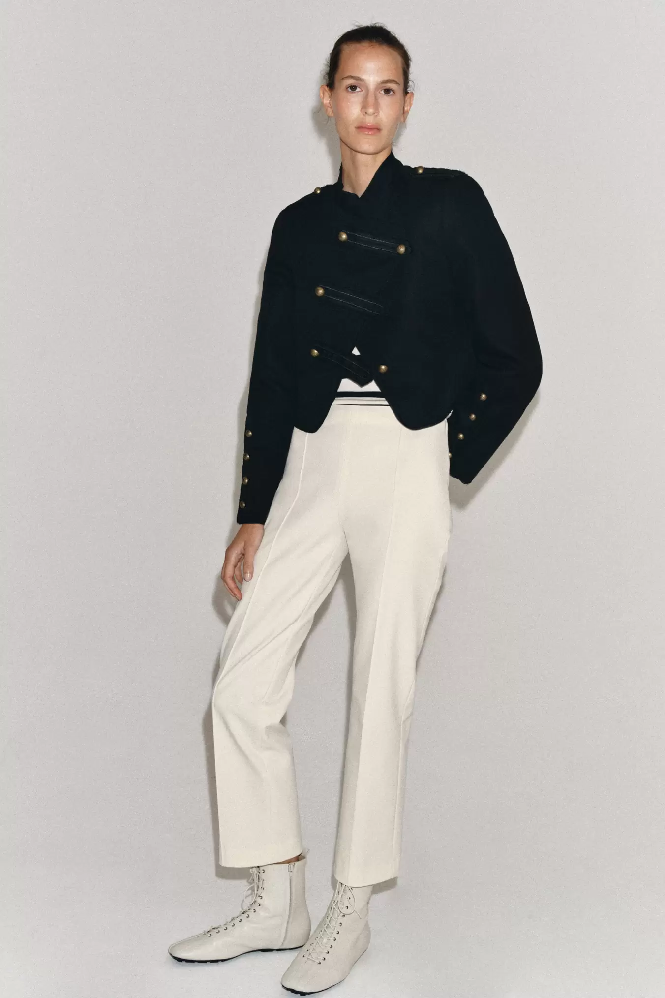 ZW COLLECTION CROPPED BUKSER