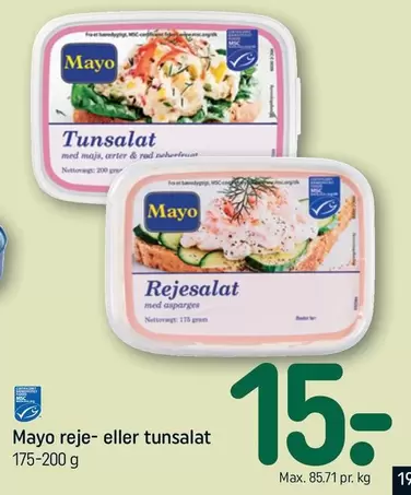 reje- eller tunsalat