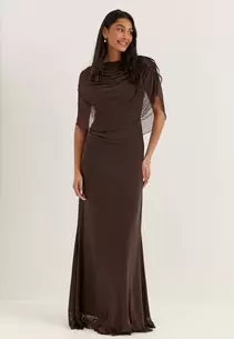 Cape Mesh Gown
