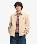 Lightweight Preppy Harrington Jakke Afslappet Pasform