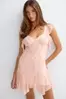 Mini frill dress