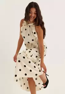 Viclaire S/L ROSE MIDI DRESS R