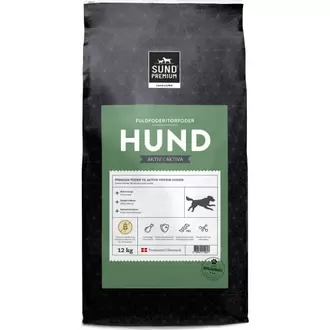 Sund Premium hundefoder Aktiv 12 kg
