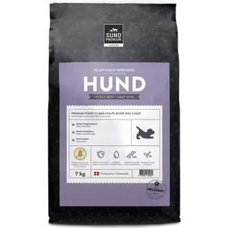 Sund Premium hvalpefoder Mini med kylling 7 kg