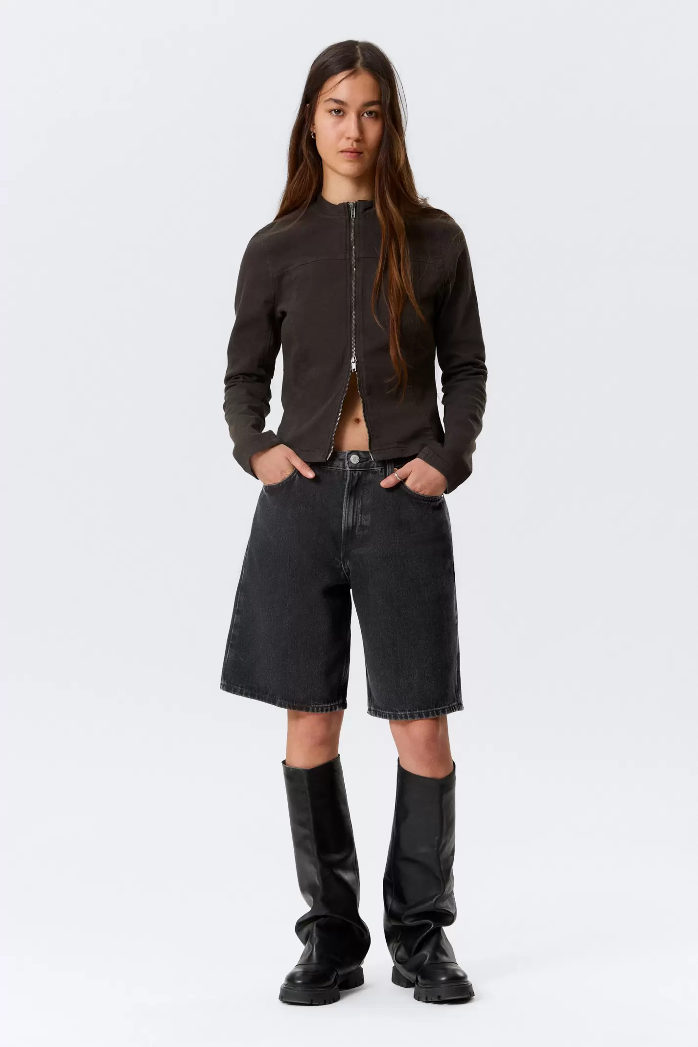 MONTEREY LOW RISE DENIM SHORTS