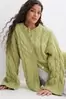Chunky knitted cable cardigan