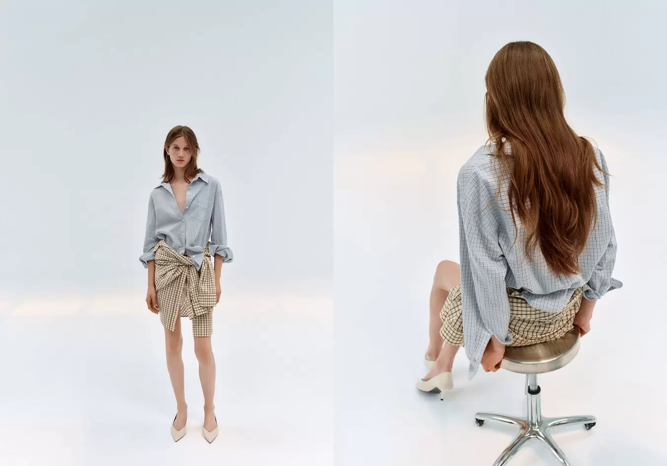 Check cotton shirt