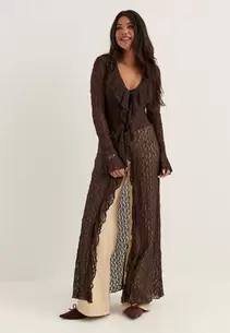 Lace Cardigan Dress