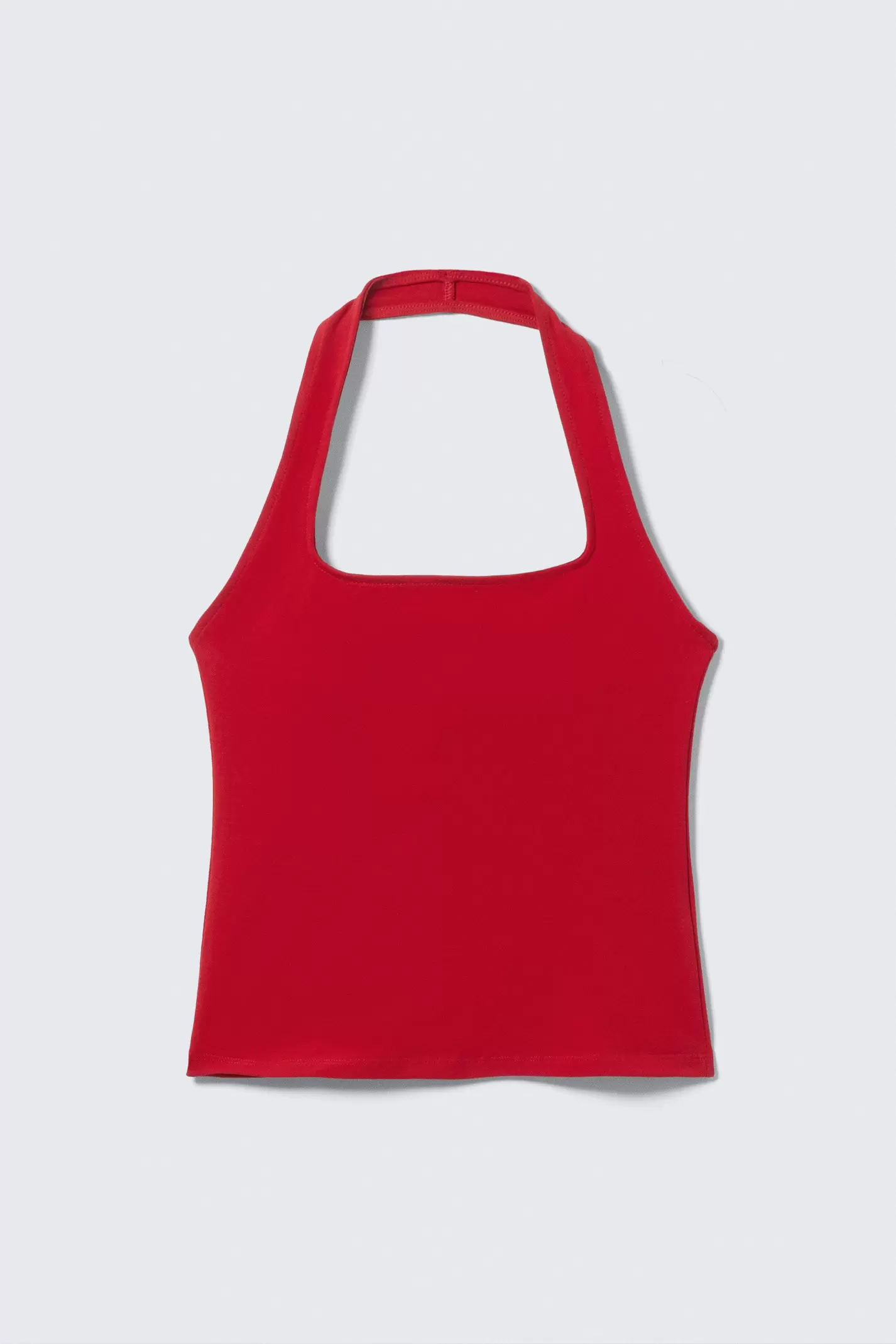 SQUARE NECK HALTER TOP