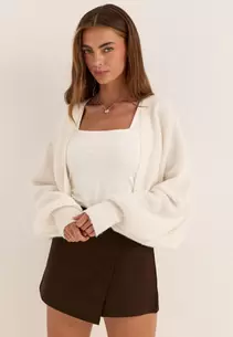 Jersey Wrap Skort