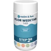 Klor Weektab, 200 g tabs, 1 kg