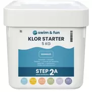 Klor starter, granulat, 5 kg
