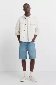 Bermuda vaquera regular fit