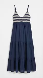 Vestido tirantes crochet