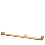 Keeper II U hylde olieret egetræ - L140 cm