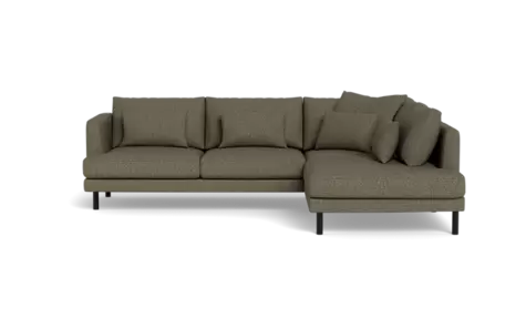 Noelle sofa med open end Vis