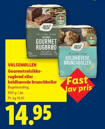 Gourmetsolsikke-rugbrød eller koldhævede brunchboller