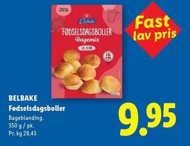 Fødselsdagsboller Bagemix