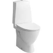 Pro N toilet, uden skyllekant, rengøringsvenlig, hvid