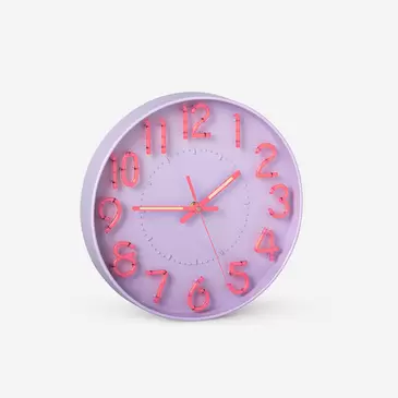 Glow in the dark wall clock
