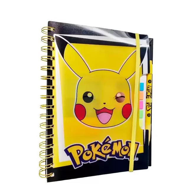 Pokemon notesbog og pen